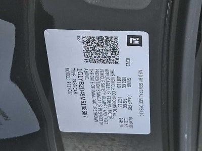 2021 Chevrolet Corvette Stingray 2LT