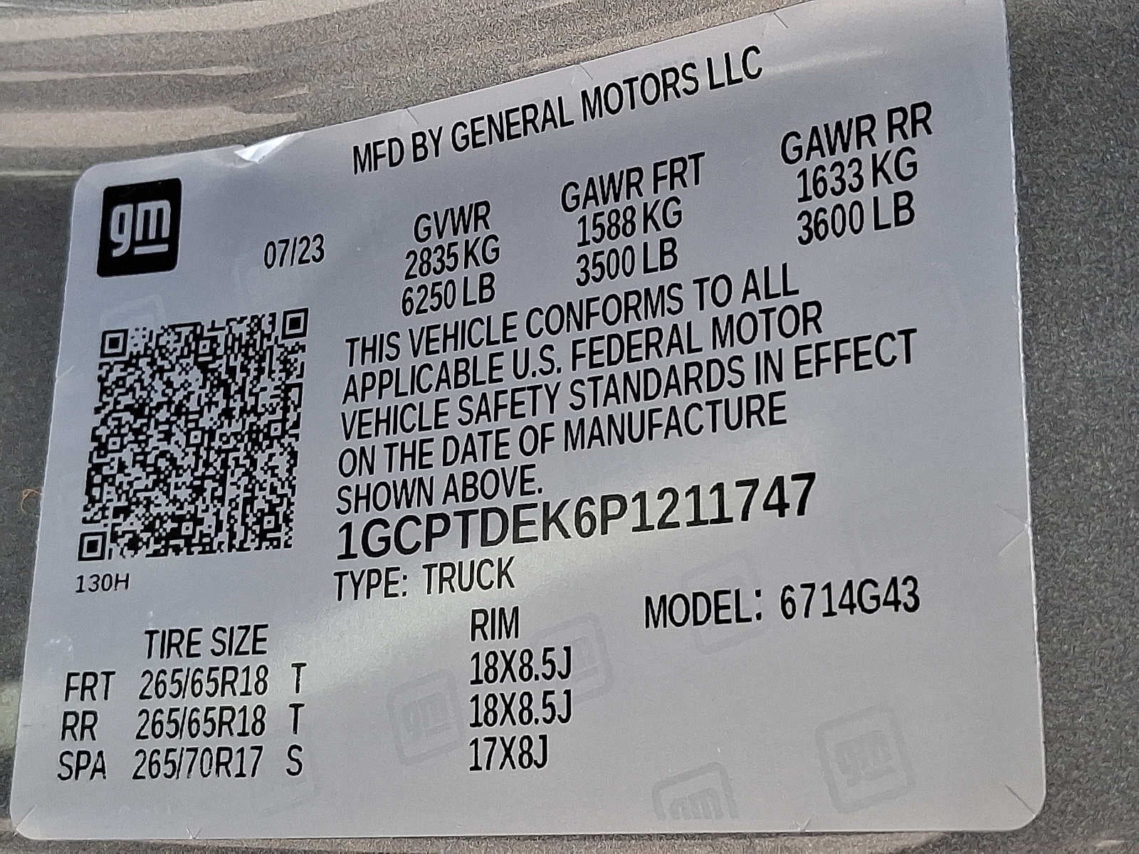 2023 Chevrolet Colorado Z71