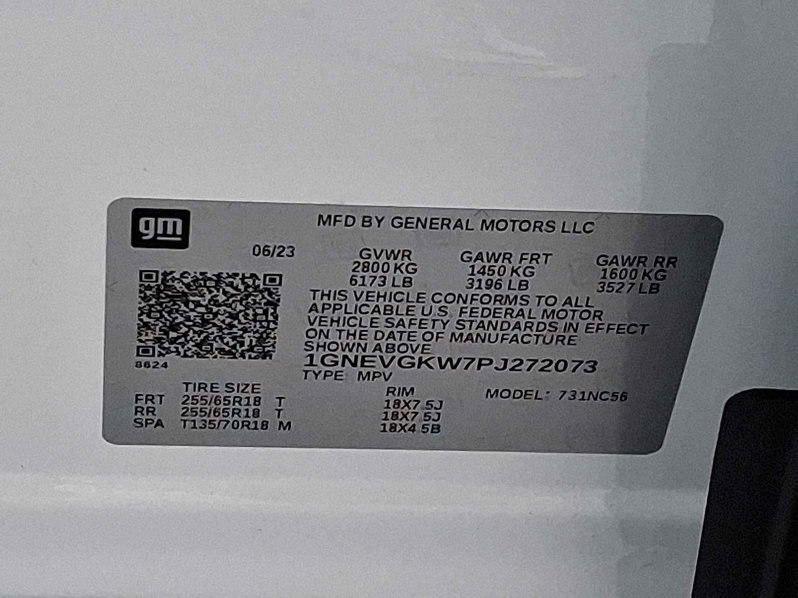 2023 Chevrolet Traverse LT Cloth