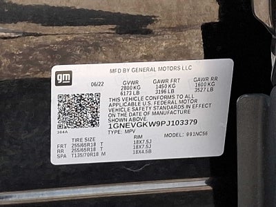 2023 Chevrolet Traverse LT Cloth