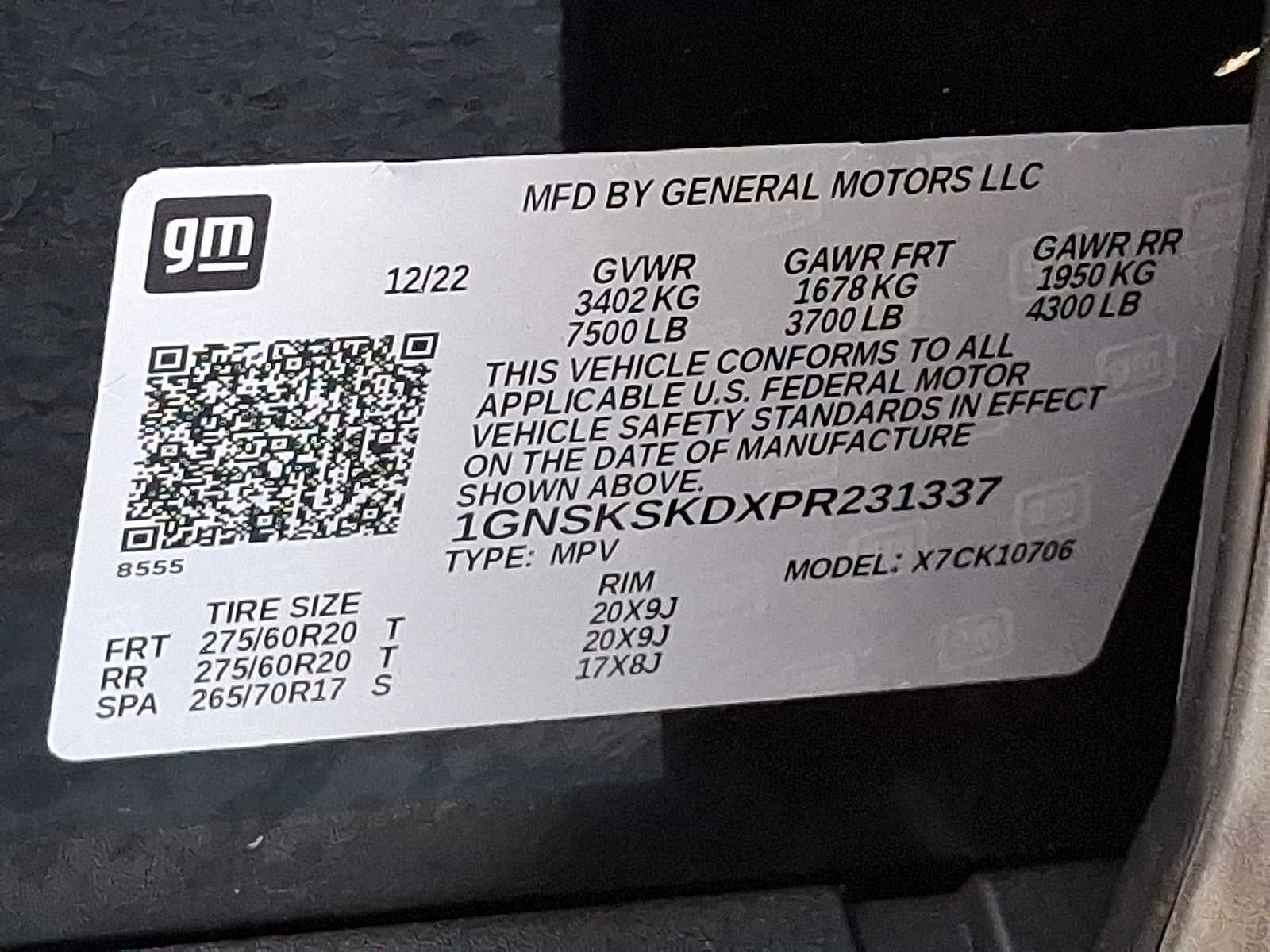 2023 Chevrolet Tahoe Premier