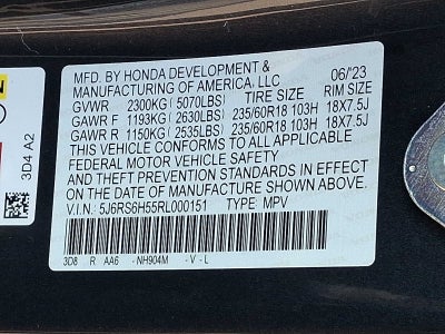 2024 Honda CR-V Hybrid Sport