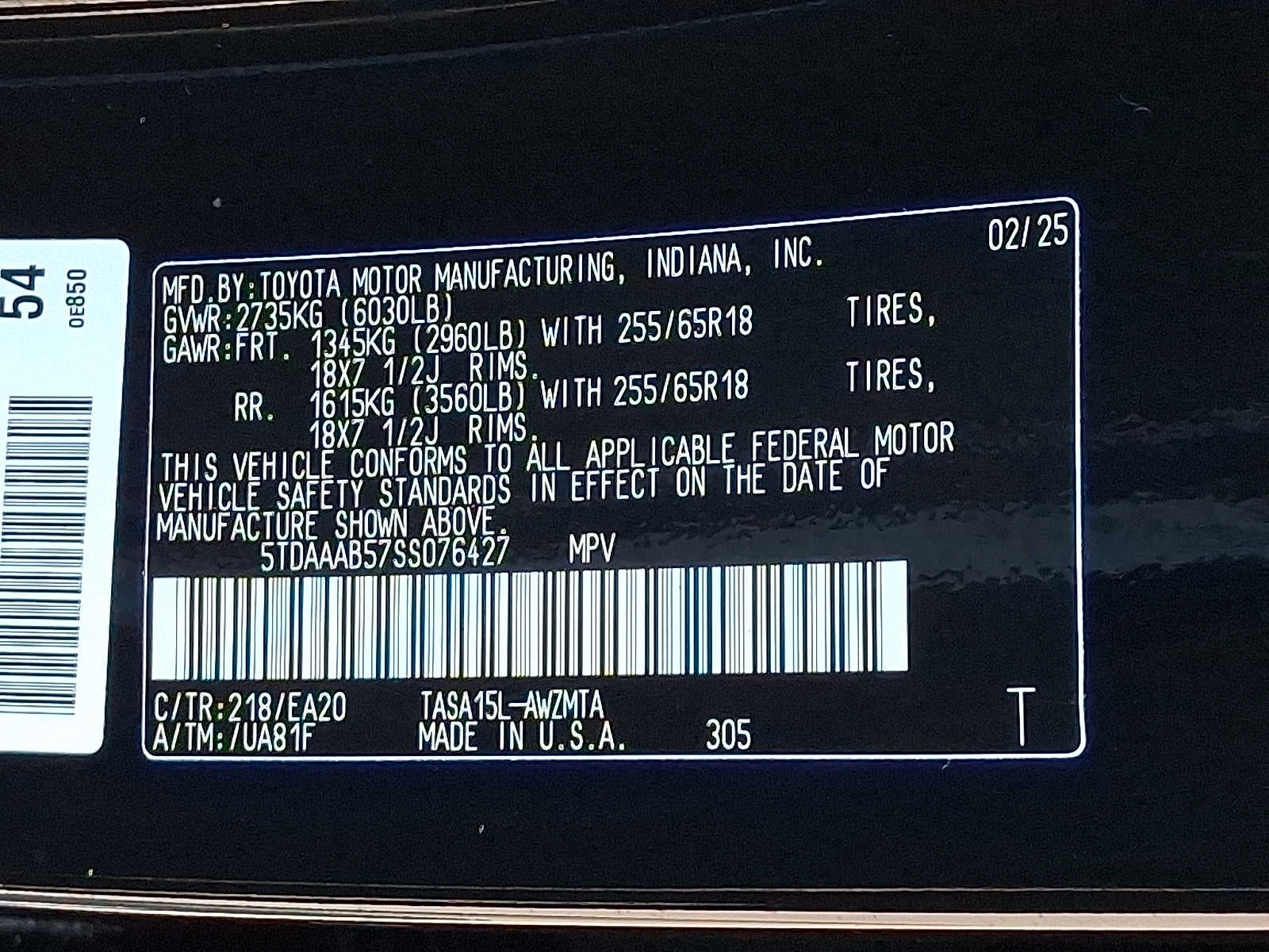 2025 Toyota Grand Highlander XLE