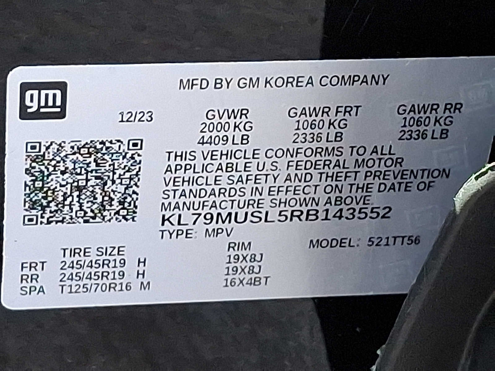 2024 Chevrolet Trailblazer RS