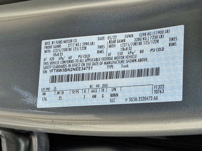 2022 Ford Super Duty F-350 SRW XL