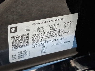 2019 Chevrolet Silverado 1500 LTZ