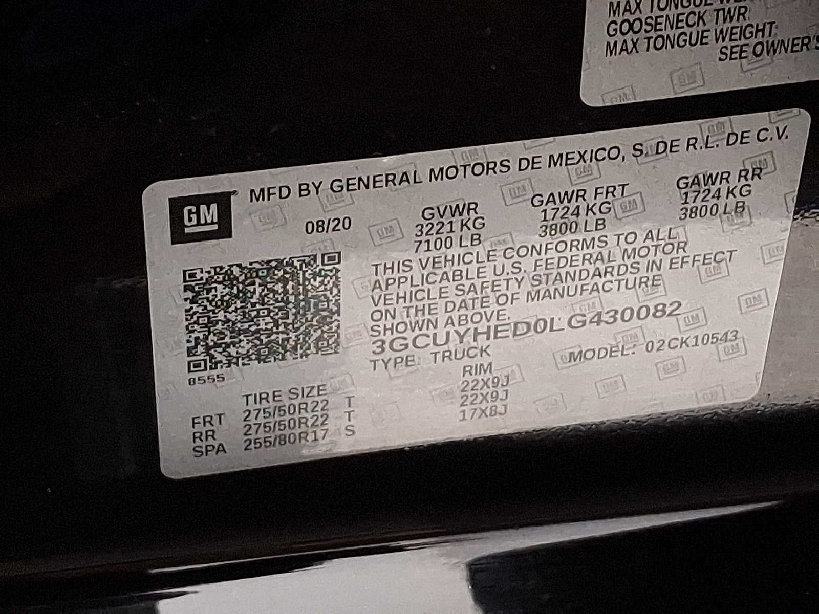 2020 Chevrolet Silverado 1500 High Country