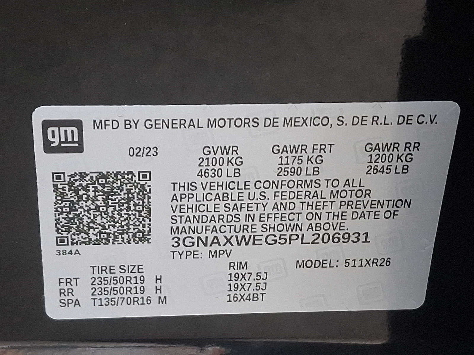 2023 Chevrolet Equinox RS