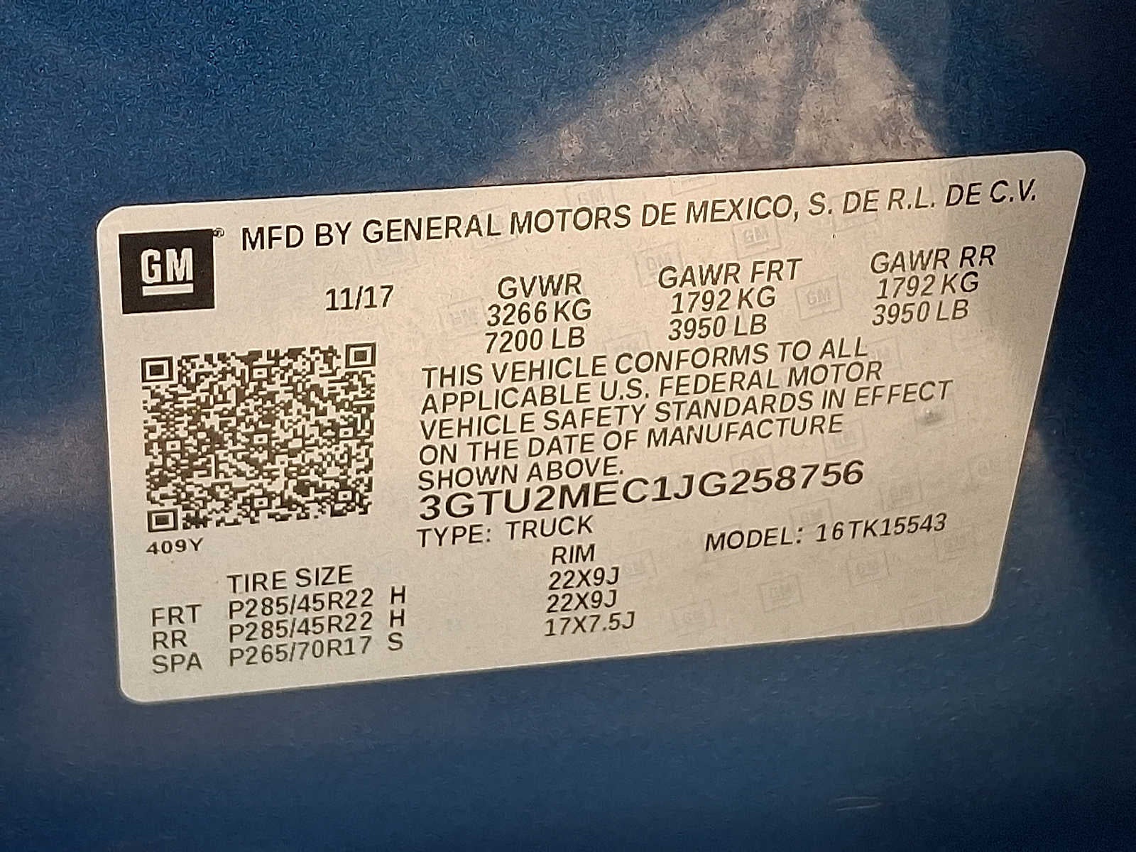 2018 GMC Sierra 1500 SLE