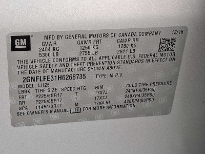 2017 Chevrolet Equinox LT