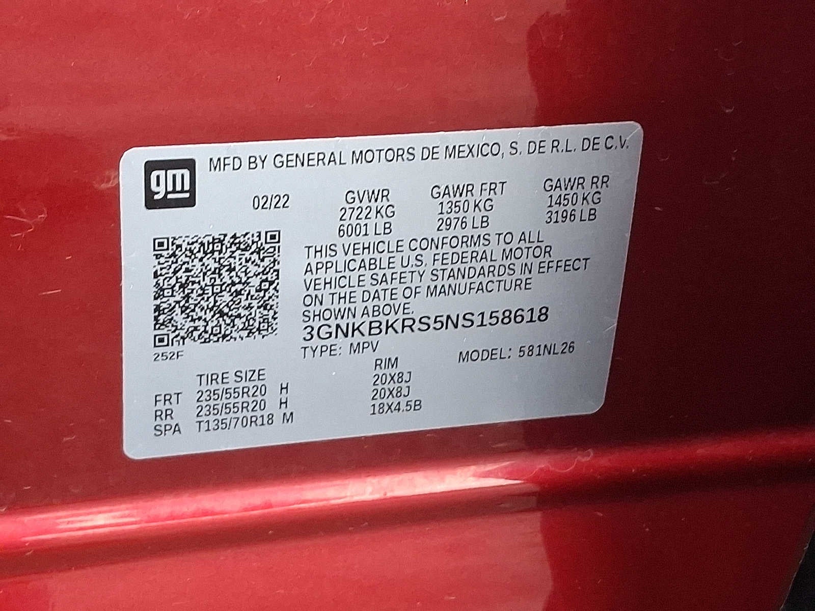 2022 Chevrolet Blazer RS