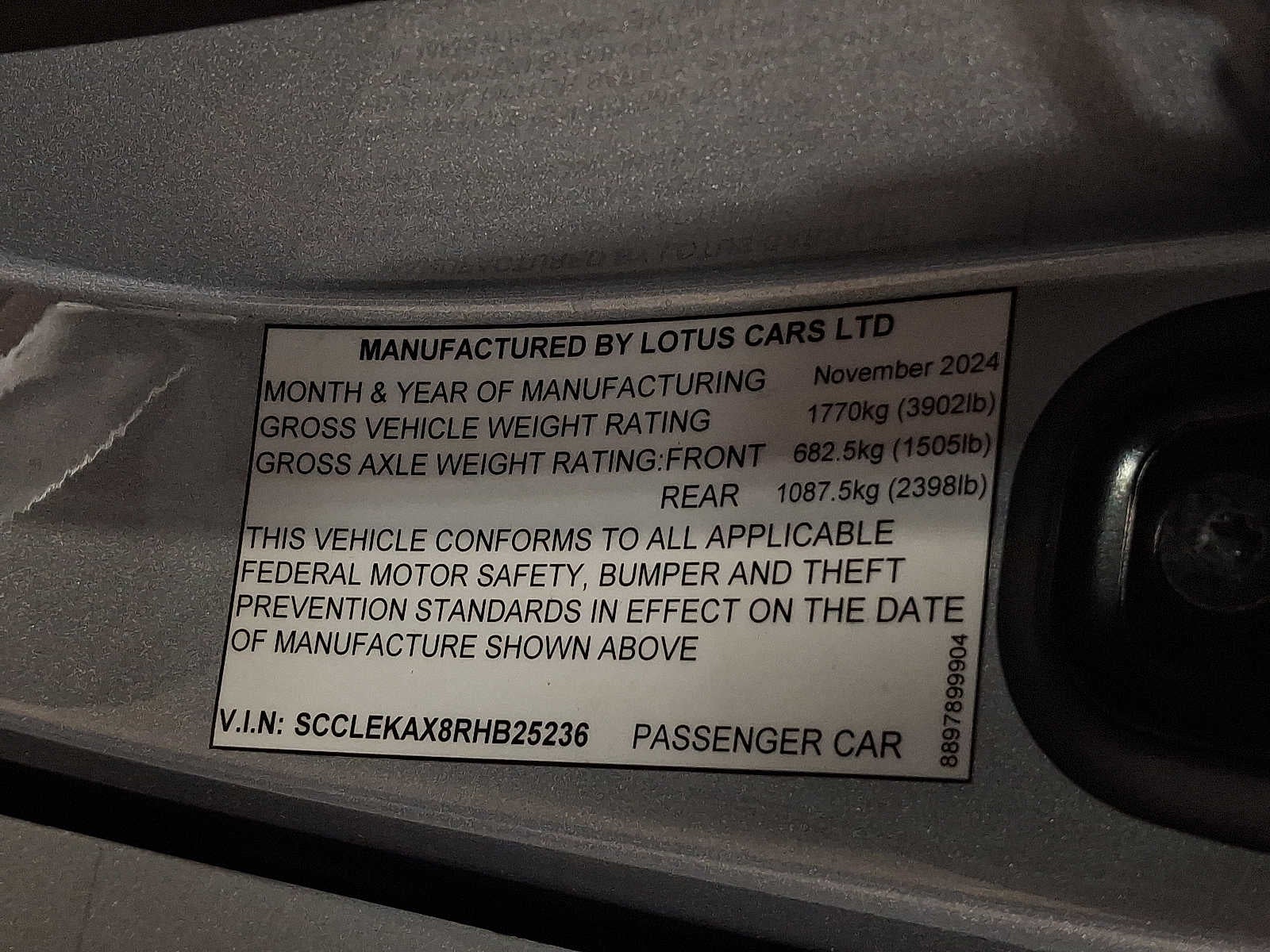 2024 Lotus Emira V6 First Edition