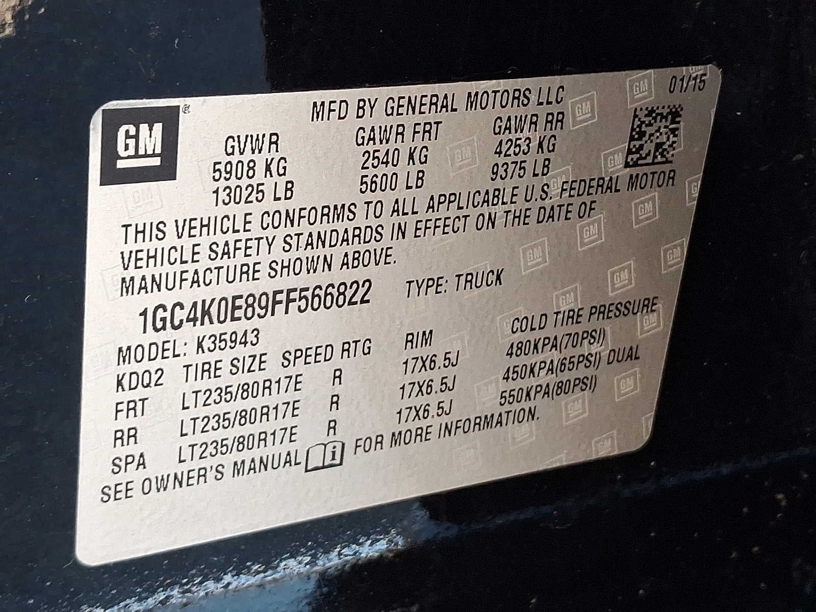 2015 Chevrolet Silverado 3500 HD LTZ