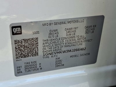 2021 Chevrolet Traverse LT Leather