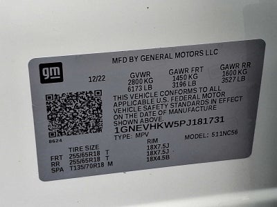 2023 Chevrolet Traverse LT Leather