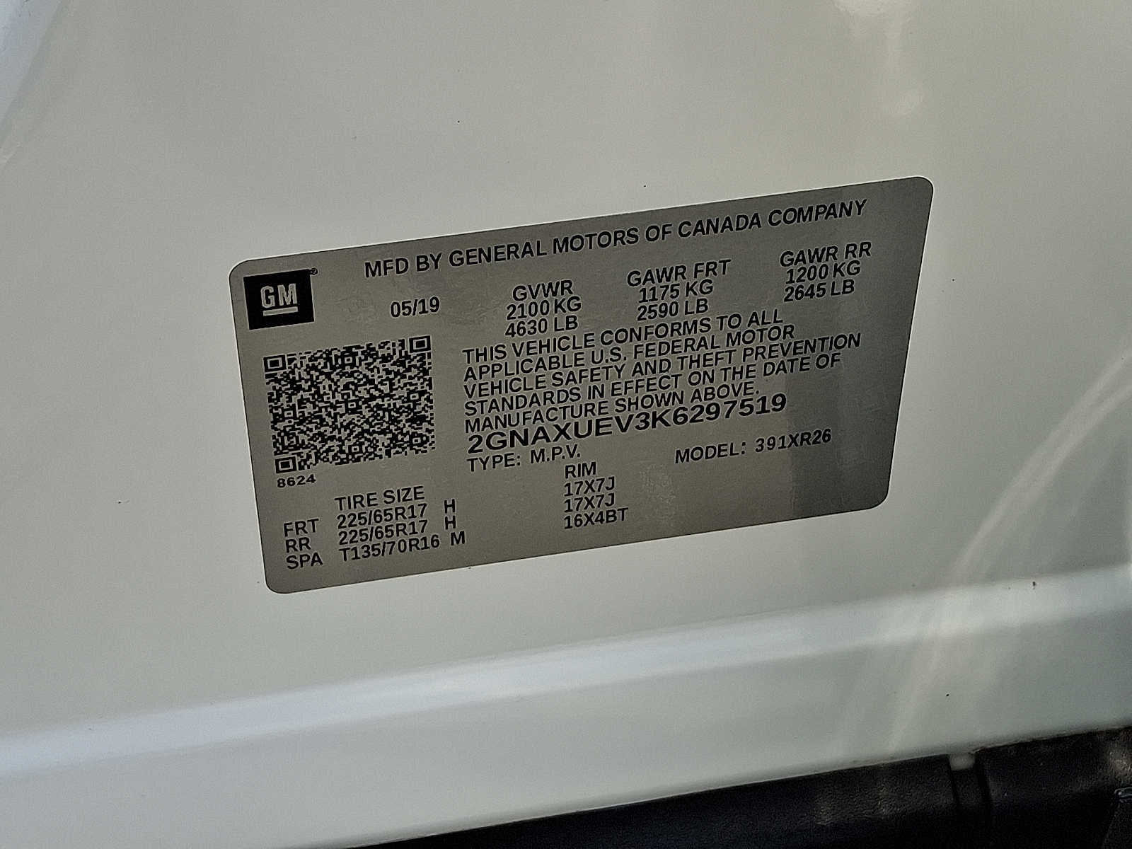 2019 Chevrolet Equinox LT