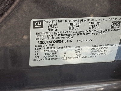 2014 Chevrolet Silverado 1500 LTZ