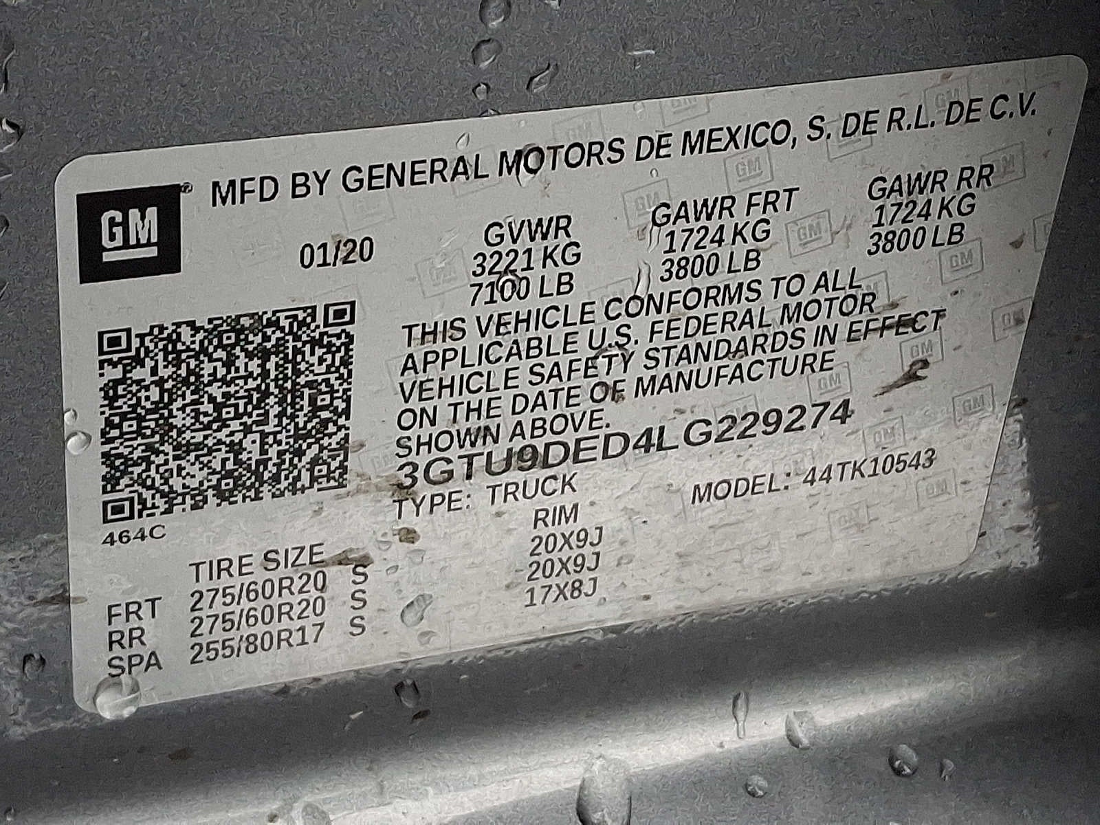 2020 GMC Sierra 1500 SLT