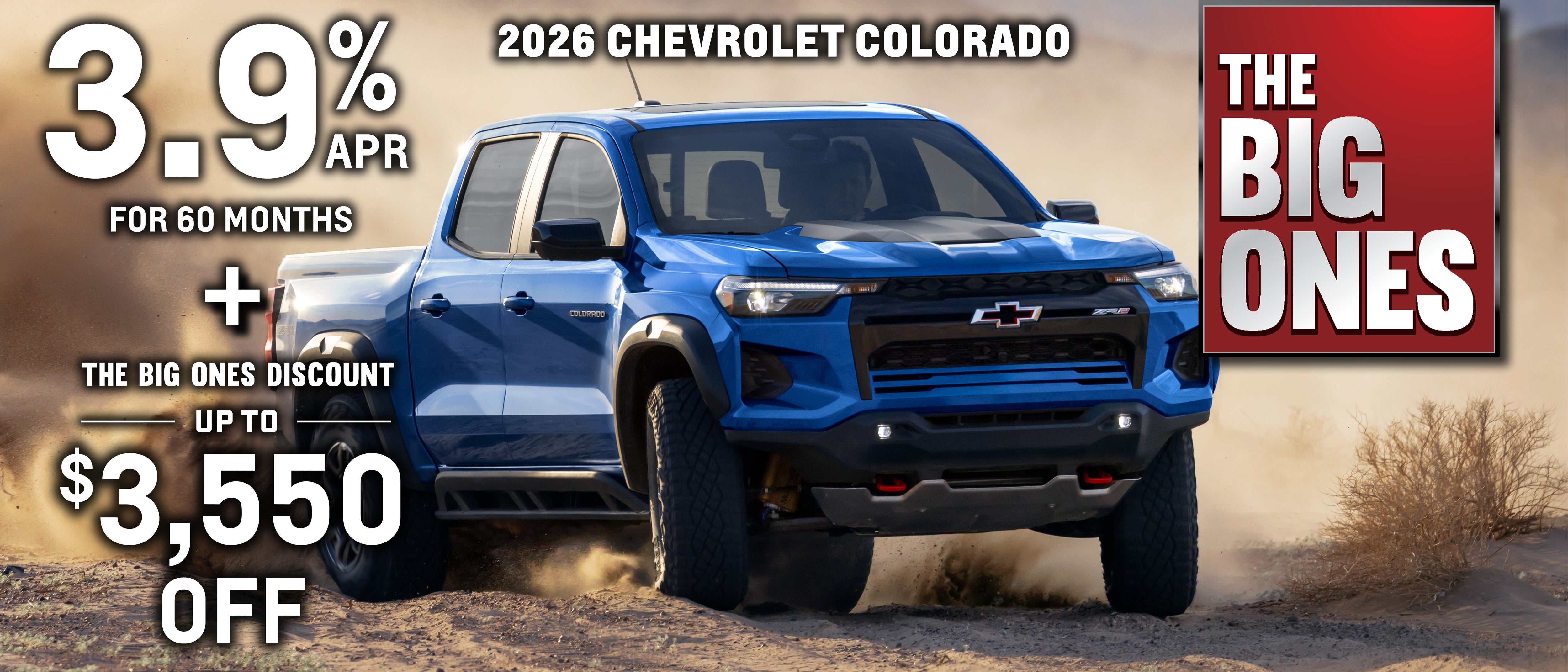 New 2026 Chevrolet Colorado