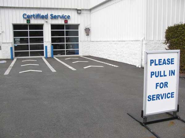 Certified service garage at Riverview Chevrolet