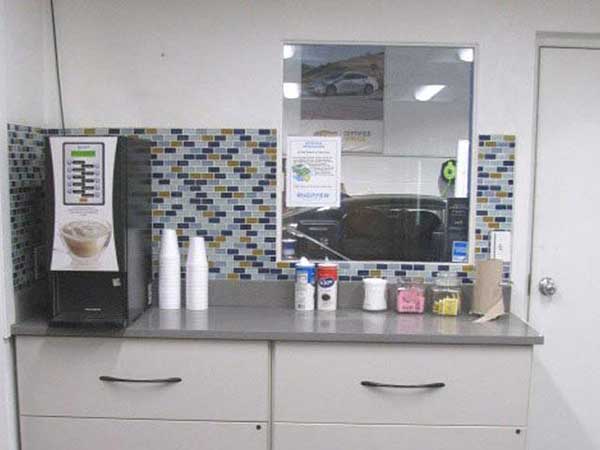 Riverview Chevrolet coffee bar